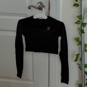 Black Long Sleeve Women's Top